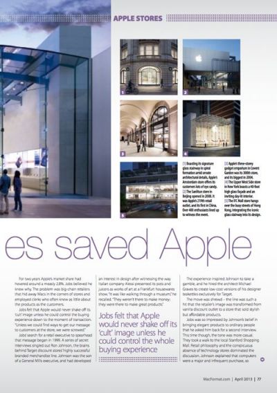 MacFormat 259 Feature: How Apple Stores Saved Apple - image 2