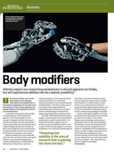Science Uncovered 03: Articles: Exoskeletons / Prosthetics - image 5