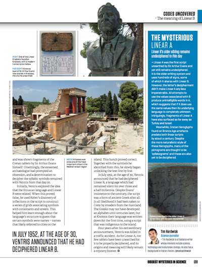 Science Uncovered 05: Articles: Deciphering Linear B / The White Horse - image 4