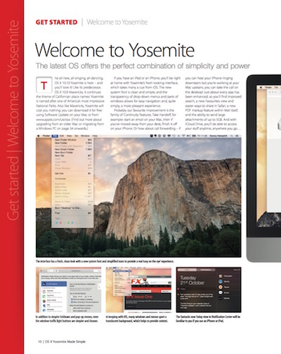 Yosemite Made Simple Bookazine Series - image 2